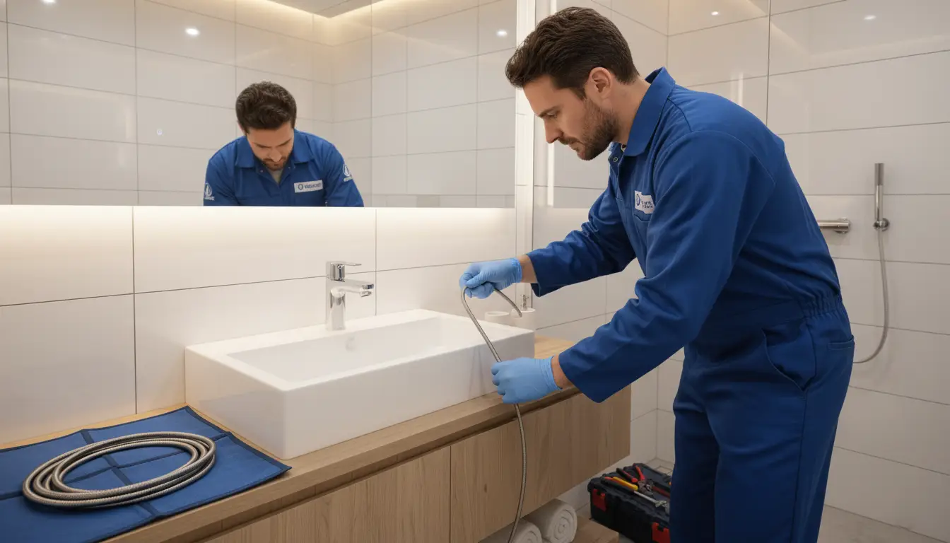 Professional drain cleaning