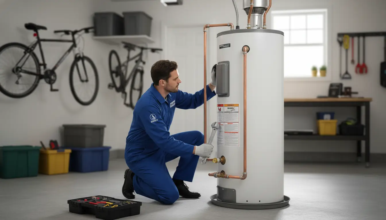 Water heater installation
